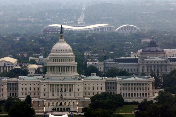 미국 워싱턴에 위치한 미국 국회의사당의 모습. 사진=뉴시스
