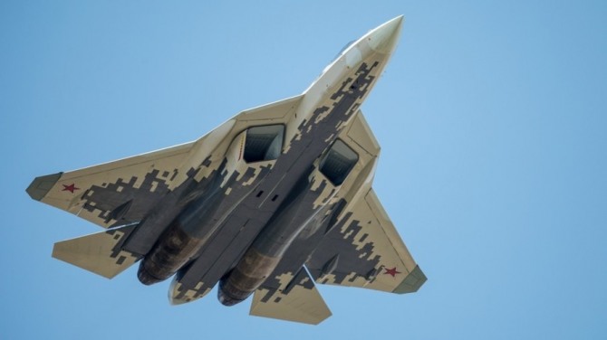 러시아가 터키에 판매하겠다고 제안한 러시아의 스텔스 전투기 수호이 57.사진=러시아 국방부