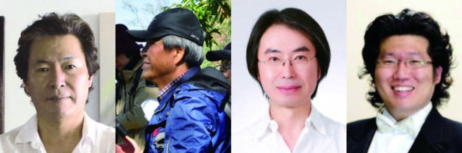 정해광, 송파미디어 團, 조정수, 양태갑(왼쪽부터)