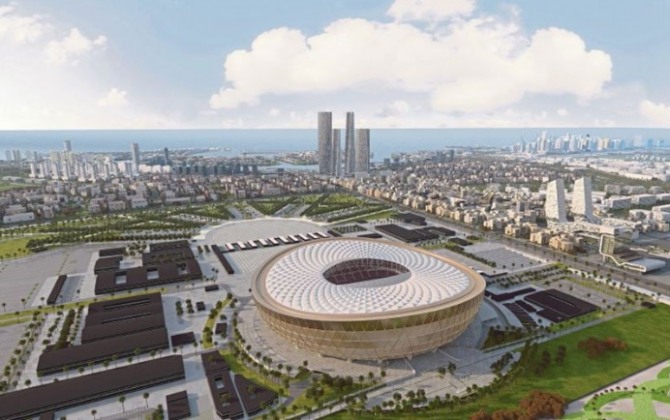2022년 월드컵이 열릴 카타르 월드컵 주경기장 조감도.