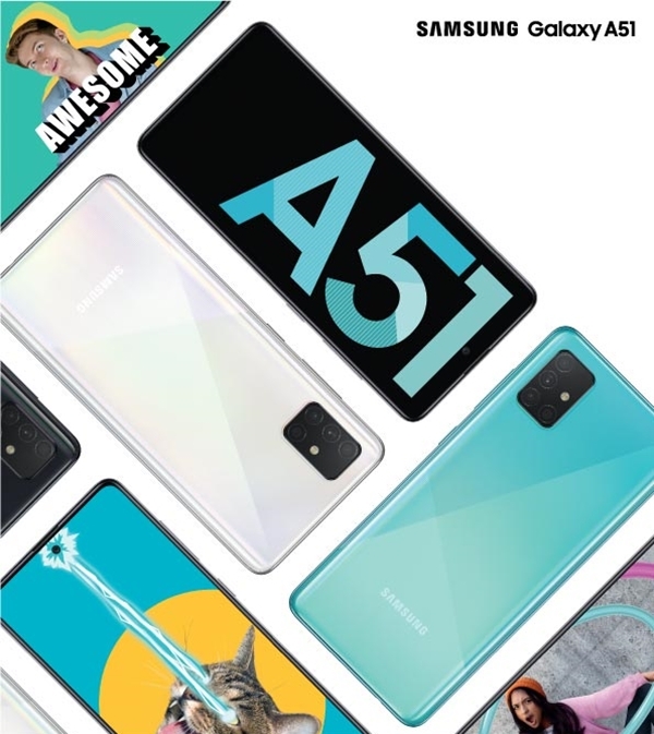 삼성전자 갤럭시A51 소개 이미지. 사진=삼성전자 베트남법인 