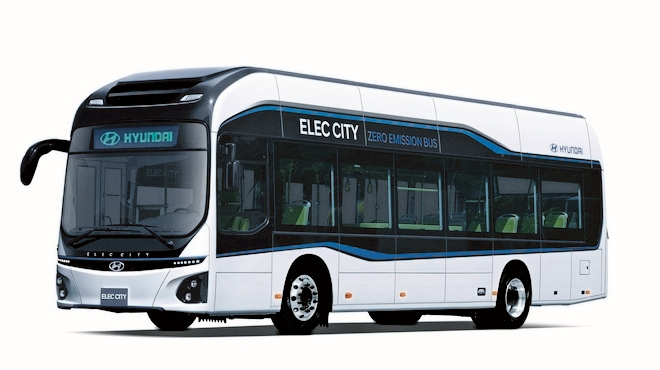 현대차의 전기버스 일렉시티가 ‘대한민국 기술 대상’에서 산업부 장관상을 수상했다. 사진=현대차