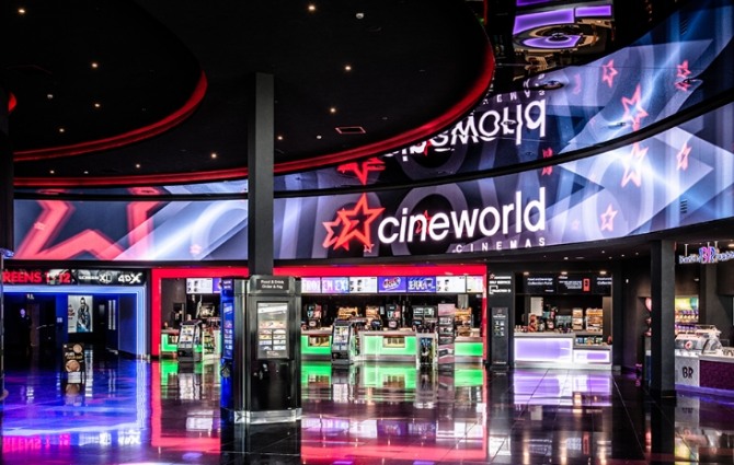 영국 씨네월드가 북미 최대 영화관인 ’캐나다 씨네플렉스‘를 인수할 계획이다. 자료=박스오피스프로