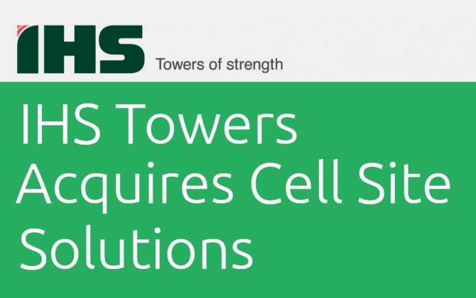 통신 대기업 IHS 타워(Towers)가 브라질 통신 인프라 업체 ‘CSS(Cell Site Solutions)’를 인수하기로 합의했다. 자료=IHS