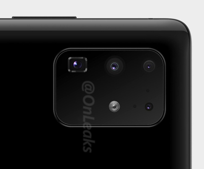 삼성전자가 새해 2월 발표할 주력폰 갤럭시S11(가칭)의 후면 카메라 모습. 사진=스티브 햄 맥플라이, @온리크스  