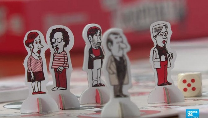 프랑스에서 현대사회의 불평등과 계급 갈등을 묘사해 인기를 끌고 있는 보드 게임 '캐피탈'.