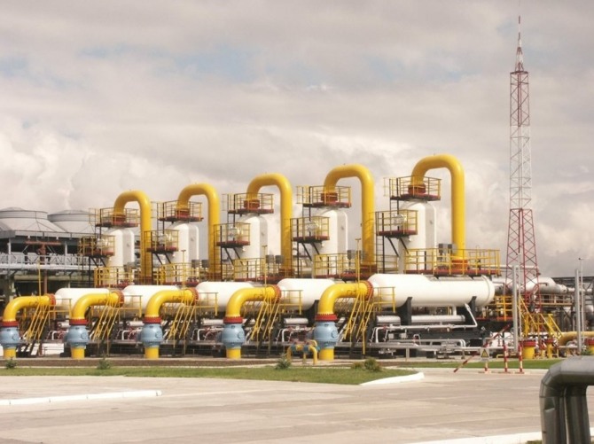 우크라이나의 국영 석유가스 회사 ‘나프토가즈’의 운송 라인. 자료=나프토가즈