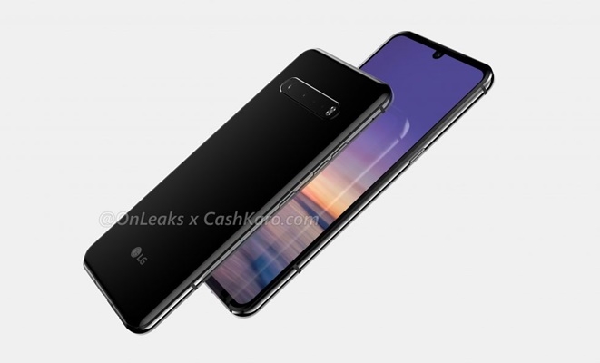 LG전자가 다음달말 발표할 것으로 알려진 중가폰 LG G9 렌더링. 사진=스티브 헴머스토퍼@OnLeaks