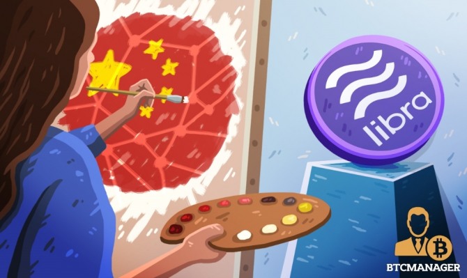 중국 정부는 페이스북이 준비하고 있는 가상화폐 '리브라'를 'CBDC(중앙은행 디지털 화폐)'에 대한 도전으로 간주하고, 주권 디지털 통화 프로세스를 가속화 하고 있다. 자료=BTC매니저