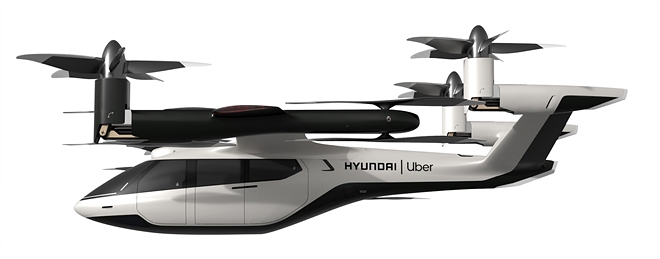 현대차-우버, 개인용 비행체 콘셉트 'S-A1'. 사진=현대차