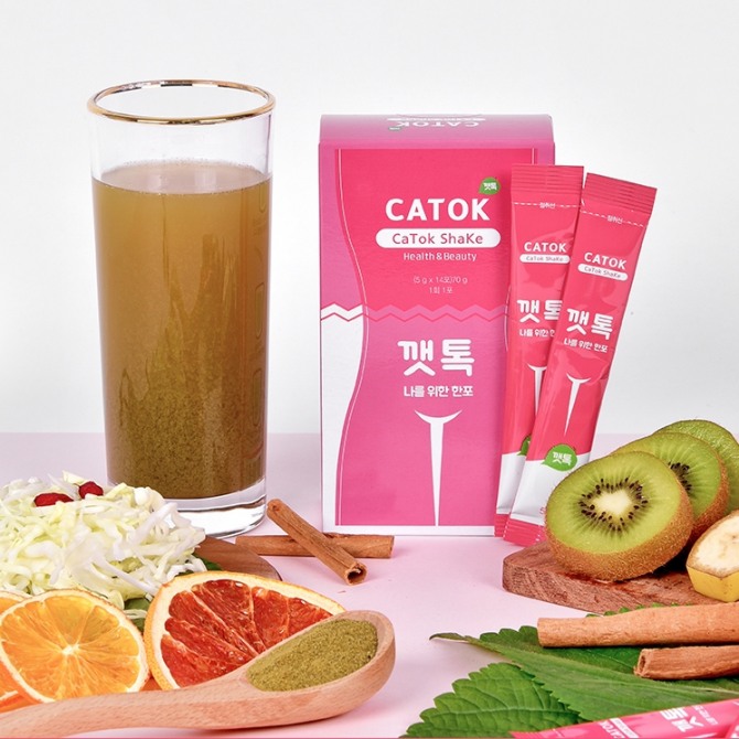 kb헬스앤뷰티의 ‘깻톡’은 화학첨가물을 최소한으로 줄이고 깻잎의 다이어트 효능을 극대화시킨 천연소재 분말의 포만감을 줄 수 있는 건강한 식품을 선보였다. 사진=kb헬스앤뷰티