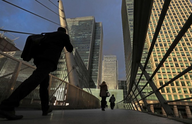 영국 런던의 금융 중심지 카나리워프. 사진=로이터