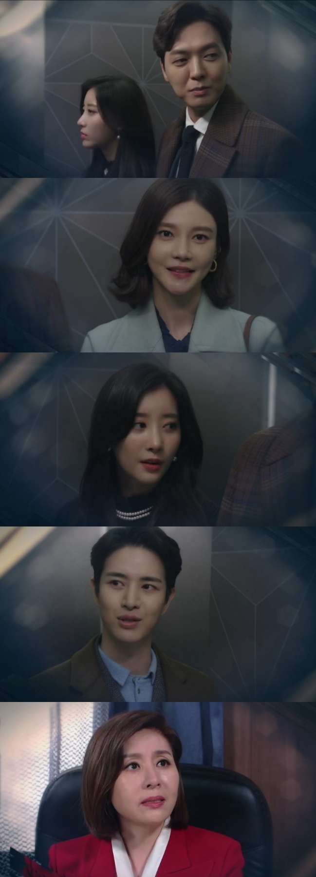 14일 오후 방송되는 KBS2TV 일일드라마 '우아한 모녀' 51회에는 홍세라(오채이 분)와 구해준(김흥수 분) 커플이 제니스(유진, 차예련 분)와 데니 정(이해우 분)에게 캐리 정(정체 차미연, 최명길 분)과의 관계를 추궁하는 반전이 그려진다. 사진=KBS2TV '우아한 모녀' 51회 예고 영상 캡처 