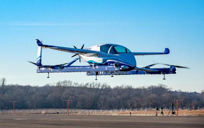 미 신흥기업 조비 에비에이션이 개발을 진행하고 있는 전동 수직이착륙기(eVTOL).