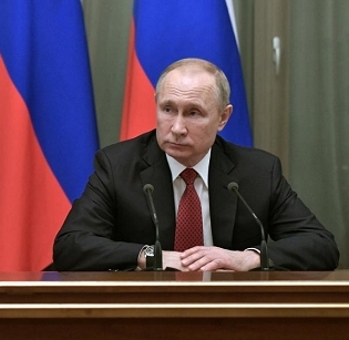 블라드미르 푸틴 러시아 대통령.