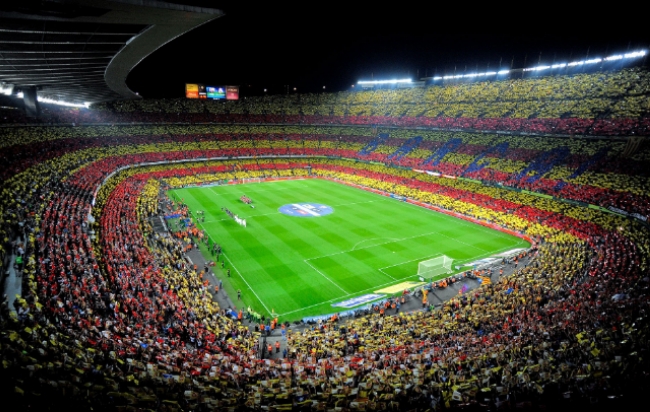 사진은 유럽에서 가장 '티켓파워'가 강한 클럽 바르셀로나 홈구장 캄프 누.