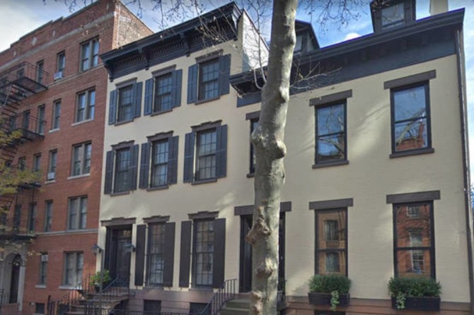 여배우 미셸 윌리엄스와 그녀의 약혼자 토미 케일이 최근 브루클린에 1080만 달러(약 126 억 원)짜리 새 타운하우스를 구입했다. 사진=구글 맵