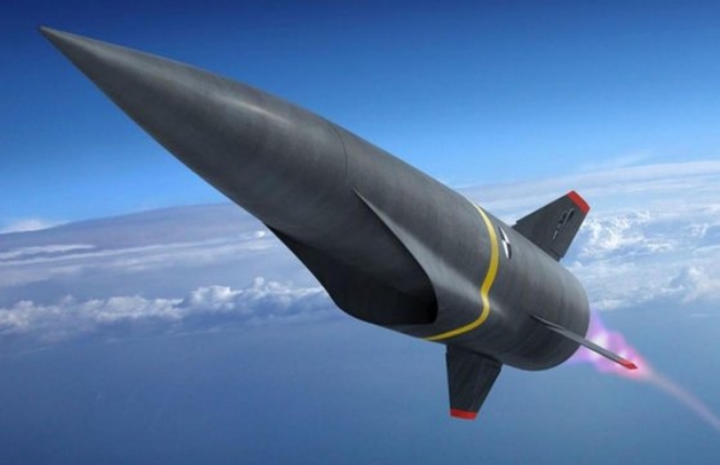 사진은 미국의 록히드 마틴이 2022년 완성을 목표로 개발 중인 극초음속 미사일 상상도.
