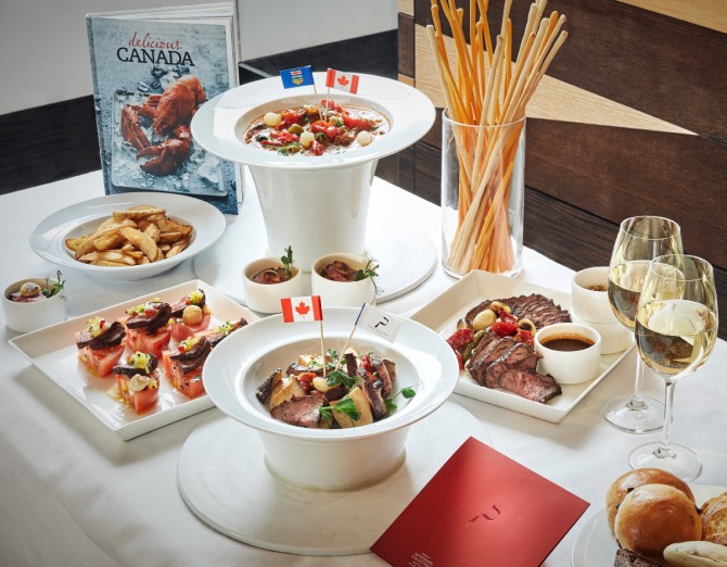 더 플라자가 클럽라운지 이용 고객을 위한 '캐나다 알버타주 고메 프로모션'을 진행한다. 사진=더 플라자