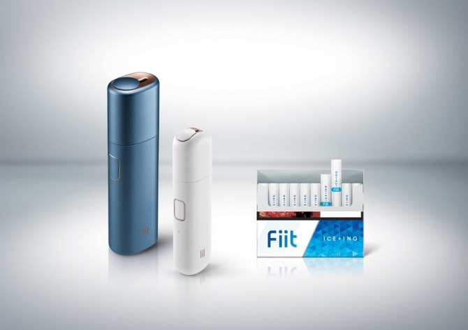 KT&G가 궐련형 전자담배 '릴'의 전용스틱 신제품 '핏 아이싱'을 출시했다. 사진=KT&G