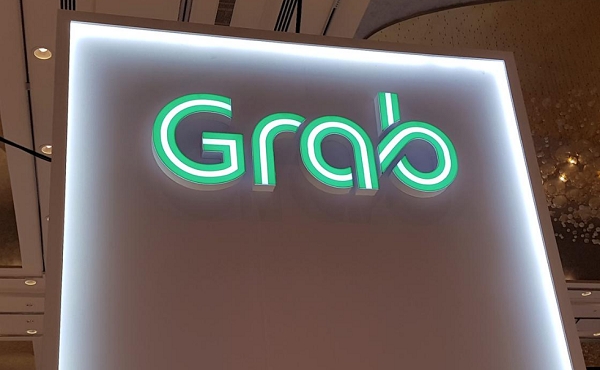 동남아시아의 승차공유 서비스업체 그랩(Grab) 로고. 사진=로이터