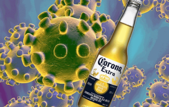 멕시코 태생의 코로나맥주가 코로나19 감염확산으로 직격탄을 맞고 있는 것으로 나타났다.