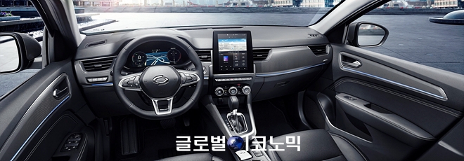 SUV XM3 인테리어. 사진=르노삼성차