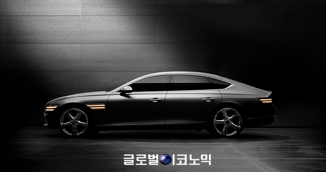 더 올 뉴 G80. 사진=제네시스