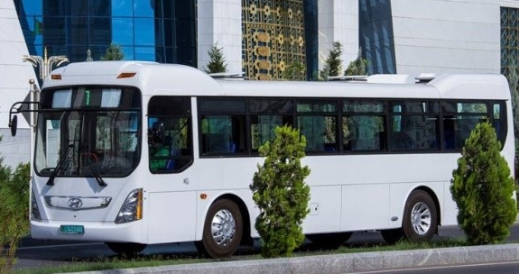 투르크메니스탄이 현대차로부터 '올 뉴 슈퍼 에어로 시티‘ 버스 200대를 구매한다. 사진=AK익스프레스