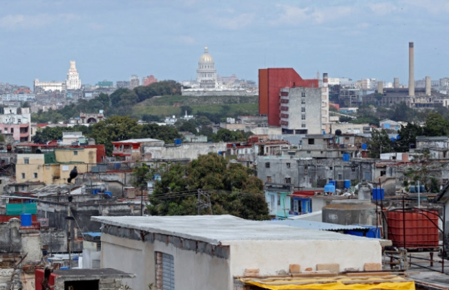 사진은 최근 코로나19 감염자 4명이 확진된 쿠바의 수도 아바나.