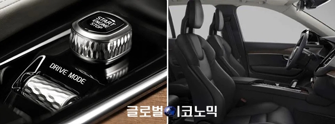 올 뉴 XC90 실내. 사진=볼보차