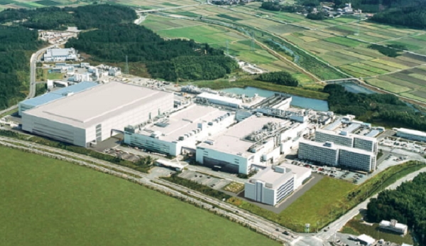 일본 샤프사가 마스크를 제조하고 있는 미에현 공장.