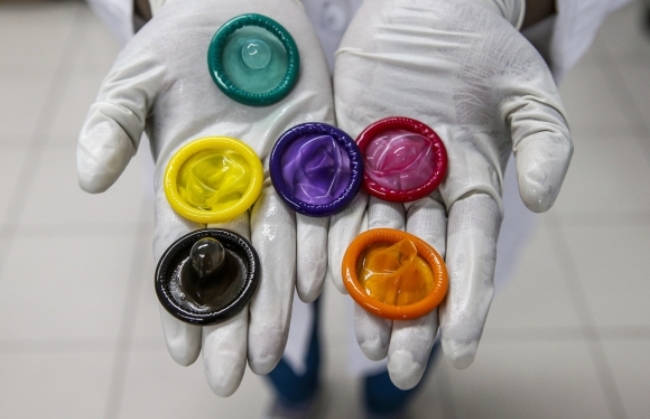 세계 최대 콘돔 생산업체 말레이시아의 ‘카렉스’가 생산하는 제품들. 