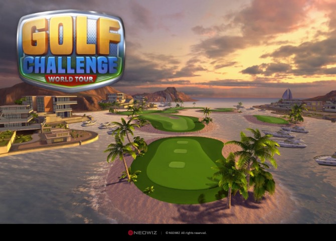 네오위즈는 구글 플레이 스토어와 애플 앱스토어를 통해 모바일 게임 ‘골프 챌린지(Golf Challenge)’를 글로벌 출시했다. 사진=네오위즈