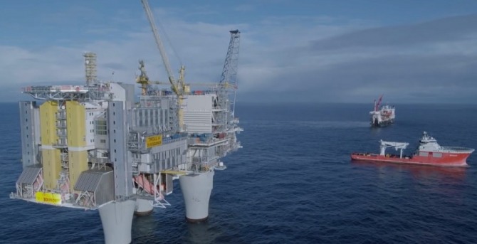 노르웨이 국영 석유회사 에퀴노르(Equinor)의 원유시추 해저 파이프라인 시설. 사진=에퀴노르 홈페이지 