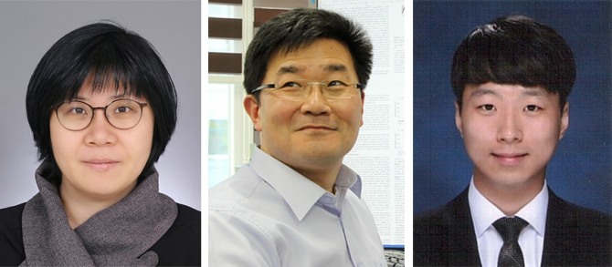 왼쪽부터 임미희 교수, 백무현 교수, 김민근 석박사통합과정. 사진=KAIST