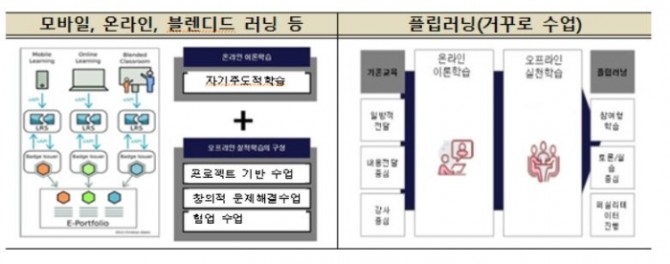 다양한 학사 운영방안 사례. 자료=교육부 제공