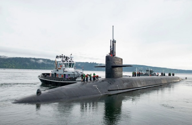 미해군 핵추진 잠수함 메인함.사진=디펜스블로그