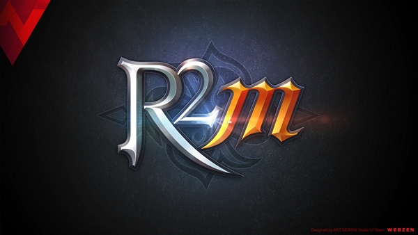 웹젠 신작 모바일 MMORPG 'R2M' 상표권 출원 로고 이미지. 사진=웹젠