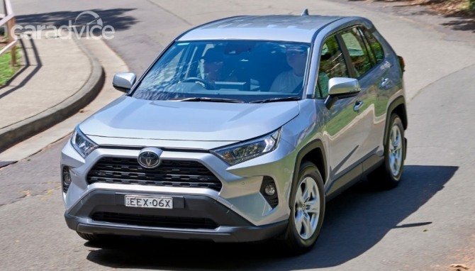 호주에서 1552대가 리콜되는 도요타의  SUV RAV4. 사진=카어드바이스닷컴