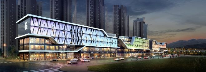 삼성물산이 제안한 반포3주구 상가 ‘래미안 프레스티지 갤러리’ 외관. 사진=삼성물산