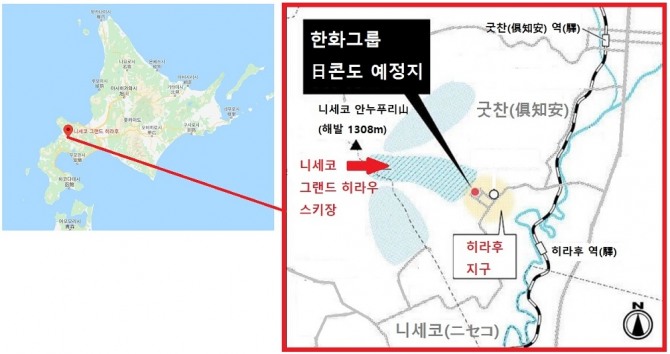 자료=글로벌이코노믹DB(구글맵, 홋카이도신문 기반 디자인 처리)