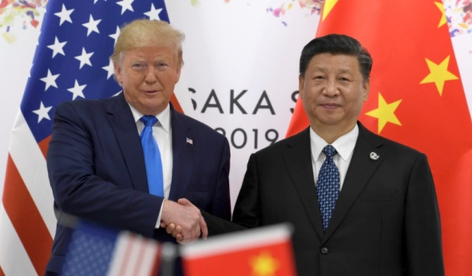 도널드 트럼프 미 대통령(왼쪽)과 시진핑 중국 국가주석. 사진=뉴시스