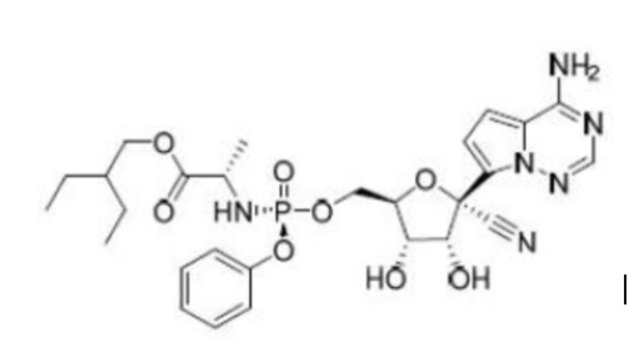 ‘렘데시비르' 분자식  자료=식약처