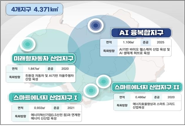 광주 경제자유구역 개발계획. 사진=산업통상자원부