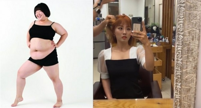 개그우먼 권미진이 다이어트에 성공한 이후 9년째 변함없는 몸매를 유지해 화제를 모으고 있다. 사진=인스타그램 캡처 
