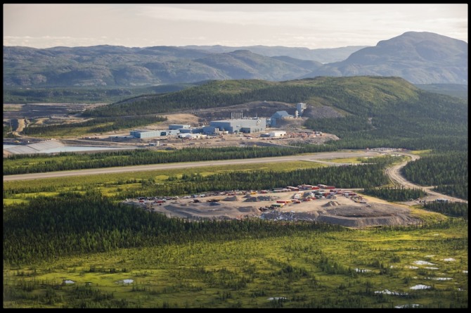 발레의 캐나다 보이시즈 베이 니켈광산 전경. 사진=발레