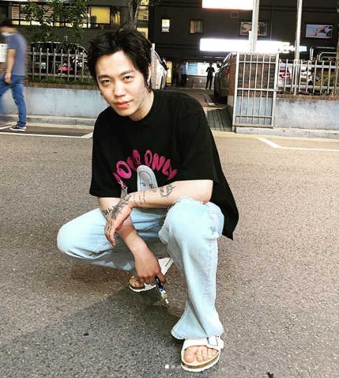 '다운타운 베이비' 원곡자 래퍼 블루. 사진=인스타그램 캡처