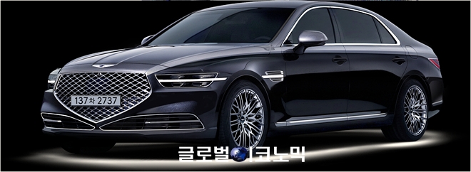 제네시스 2021년형 G90 스페셜 에디션 '스타더스트'. 사진=현대차