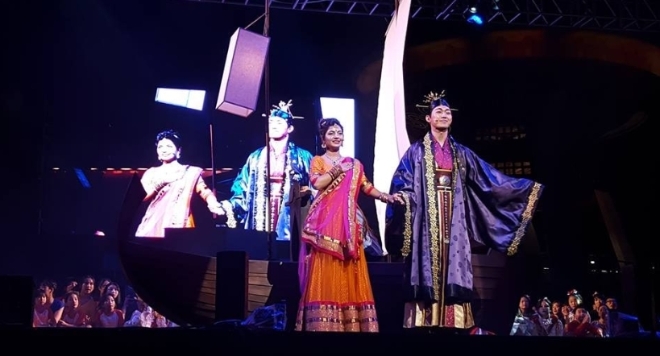 경남 김해시에서 매년 개최되는 삼국유사 설화의 '인도 아유타국 허황후 신행길 축제' 모습. 사진=주한인도문화원 